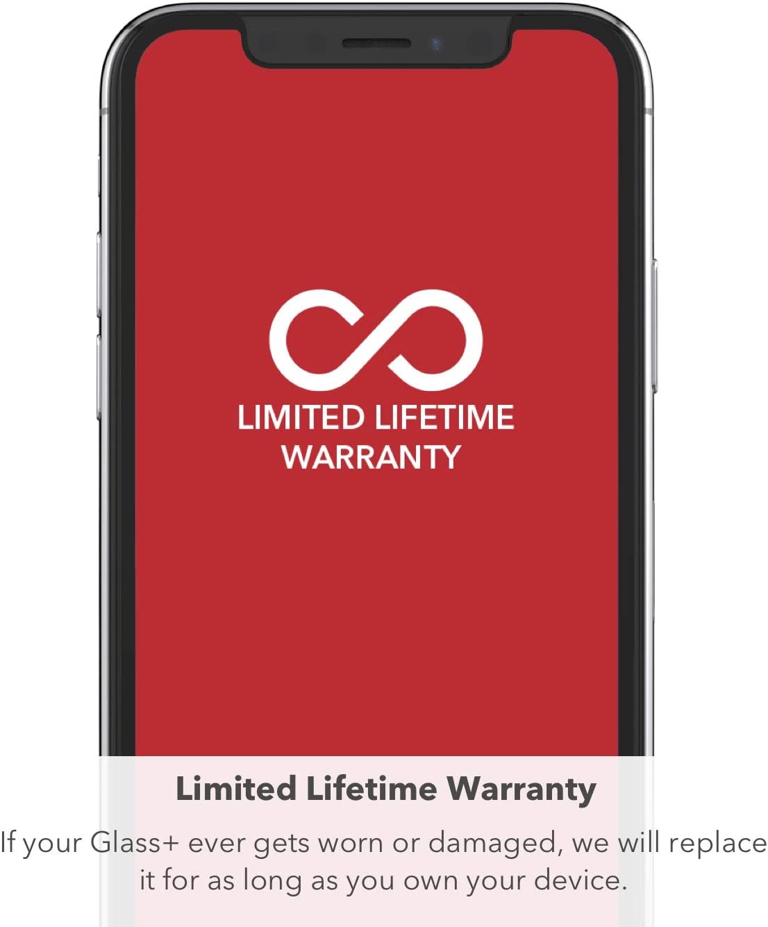 ZAGG InvisibleShield Glass+ Screen Protector – High-Definition Tempered Glass Made for Apple iPhone SE – Impact & Scratch Protection, Clear iPhone SE2 Protector