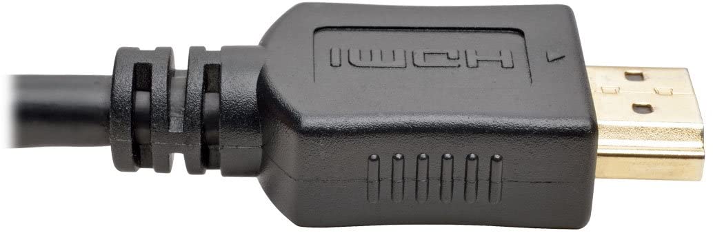 Tripp Lite HDMI to VGA Active Adapter Converter Cable Low Profile HD15 M/M 1080p 3ft (P566-003-VGA), Black 3ft. HDMI to VGA