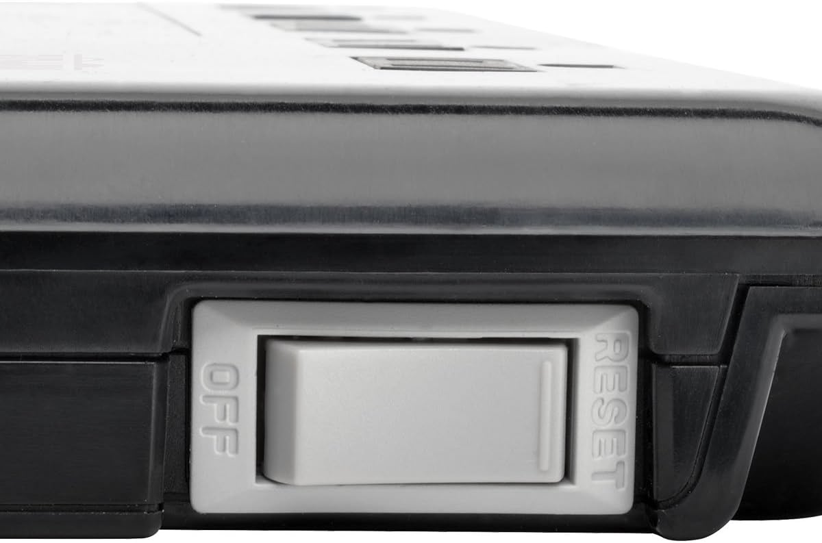 Tripp Lite 10-Outlet Surge Protector Power Strip 6ft Cord 2880 Joules Black $100K Insurance (TLP1006B) 10-Outlet Outlet