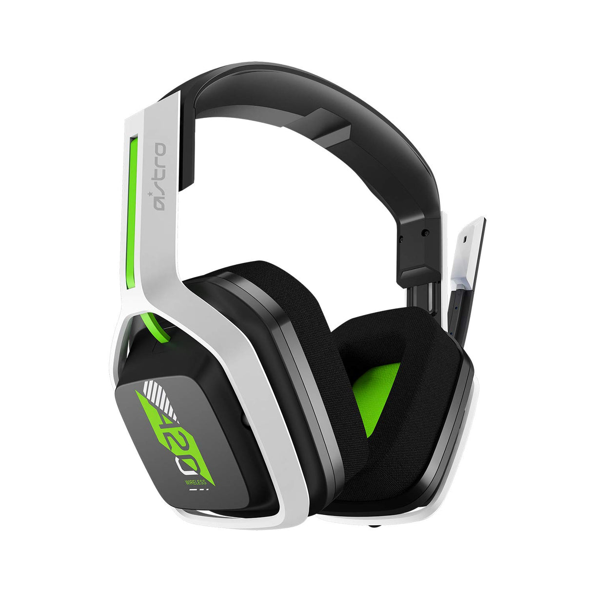 ASTRO Gaming A20 Wireless Headset Gen 2 for Xbox Series X | S, Xbox One, PC & Mac - White /Green Xbox Series X/S, PC/Mac Headset Only