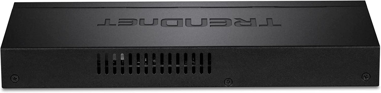 TRENDnet 8-Port Gigabit PoE+ Switch, 65W PoE Power Budget, 16Gbps Switching Capacity, IEEE 802.1p QoS, DSCP Pass-Through Support, Fanless, Wall Mountable, Lifetime Protection, Black, TPE-TG83 65W 8-Port