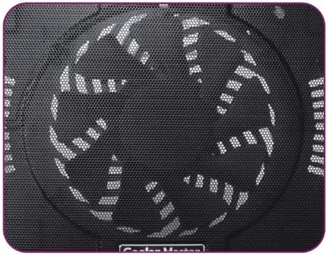 Cooler Master NotePal X-Slim Ultra-Slim Laptop Cooling Pad with 160mm Fan (R9-NBC-XSLI-GP),Black X-Slim Notepal X-Slim Laptop Cooler
