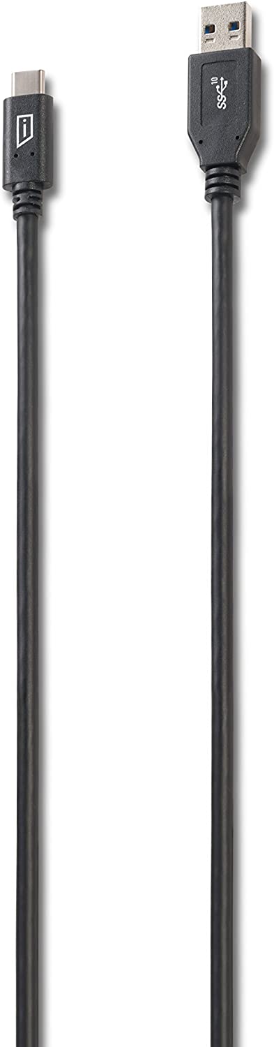 Targus iStore USB-C to USB-A Sync/Charge Cable, Black (ACC926CAI)