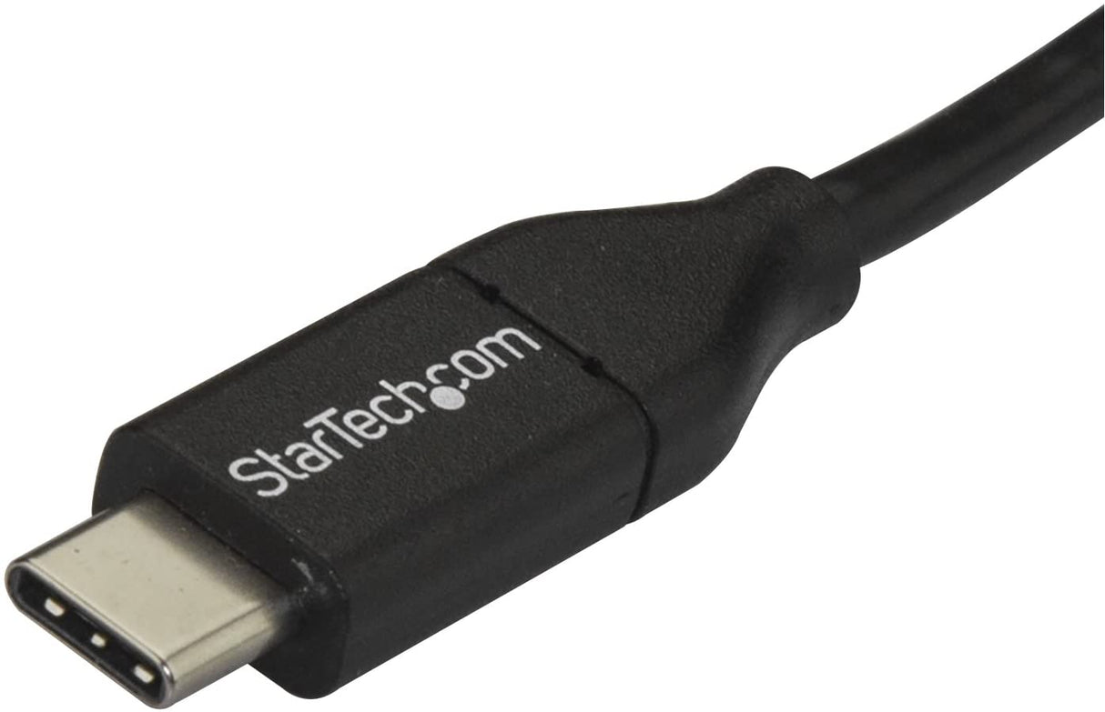 StarTech.com USB C to Micro USB Cable - 3 ft / 1m - USB 2.0 Cable - Micro USB Cord - Micro B USB C Cable - USB 2.0 Type C (USB2CUB1M),Black 3 ft/ 1 m