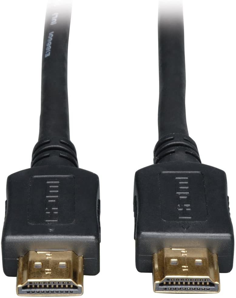 Tripp Lite High Speed HDMI Cable, HD 1080p, Digital Video with Audio (M/M), Black, 35-ft. (P568-035) 35 ft. Standard