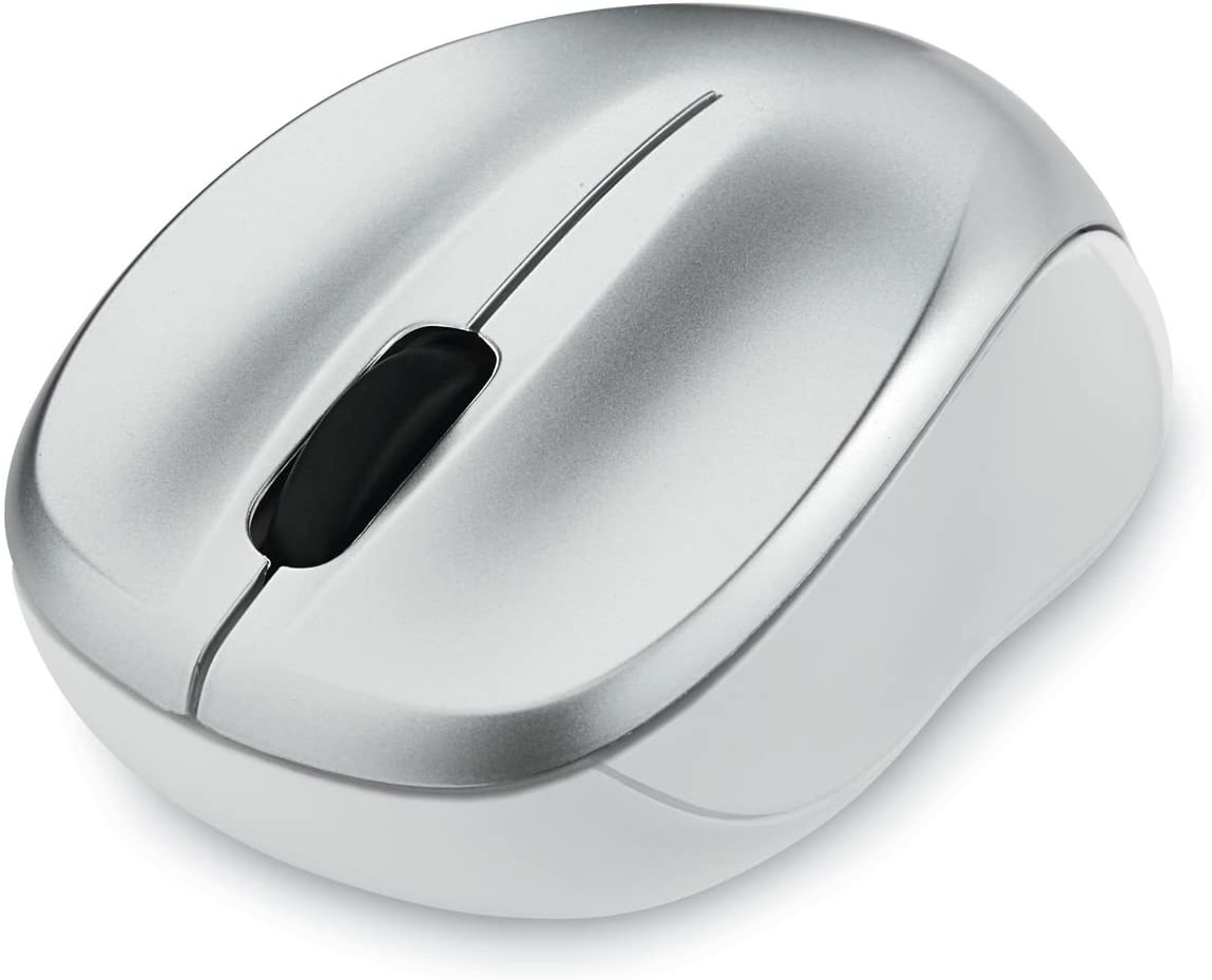 Verbatim Silent Wireless Blue LED Mouse - Silver