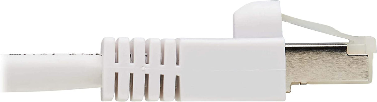 Tripp Lite, Safe-IT, Cat6a PoE Ethernet Cable, Bacteria Resistant, 10G Certified Snagless, S/FTP (RJ45 M/M), 3 Feet / 0.91 Meters, Lifetime Limited Warranty (N262AB-003-WH)