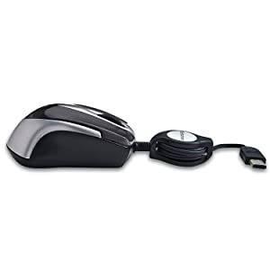 Verbatim USB-C Mini Optical Travel Mouse - Black