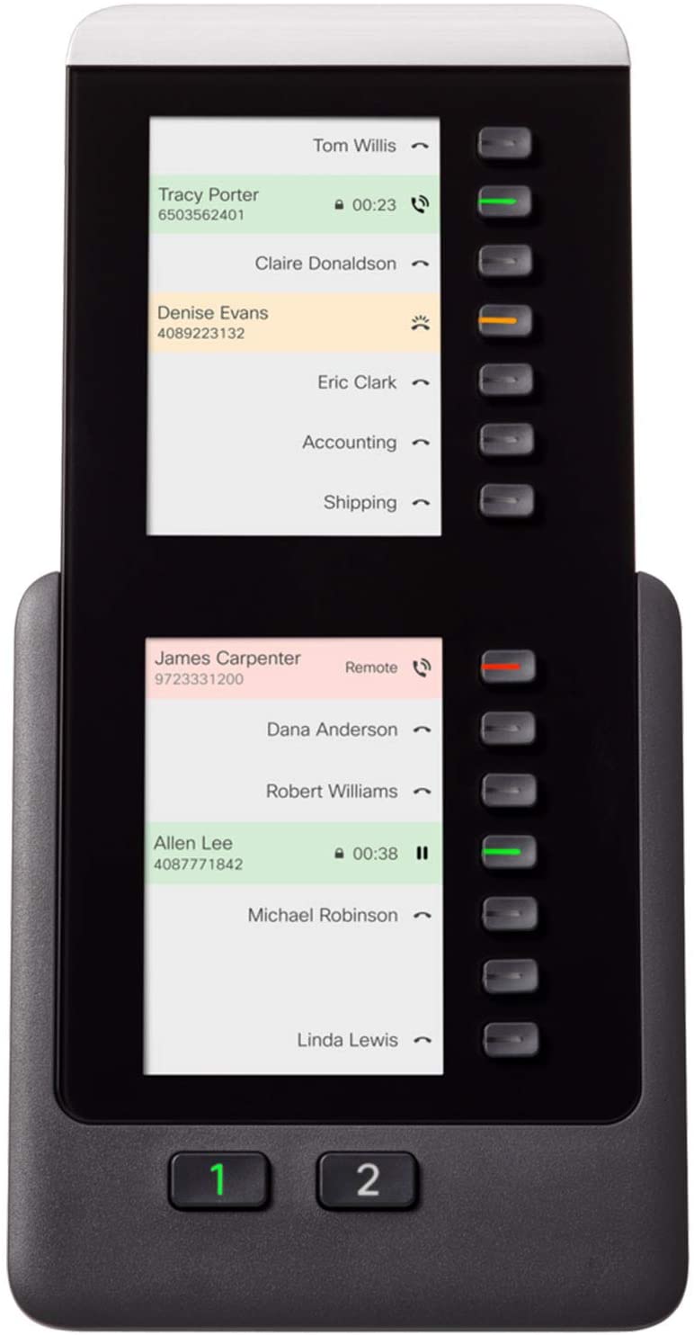 Cisco IP Phone 8800-A Audio Key Expansion Module for VoIP Phones, Compatible with Cisco IP Phones 8851, 8861, 8865, Color LCD Display (CP-8800-A-KEM=)