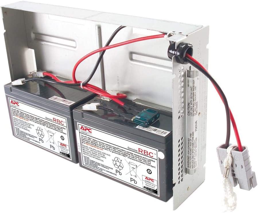 APC UPS Battery Replacement, RBC22, for APC Smart-UPS Models SU700US, SUA750RM2U, SMT750R2-NMC, SU700R2BX120