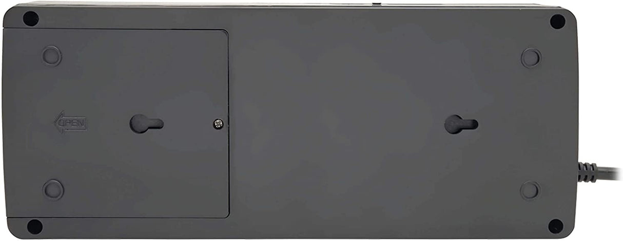 Tripp Lite 750VA UPS Desktop Battery Back Up, 12 Outlet, 450W 120V Standby, Ultra-Compact, USB, 3 Year Warranty & $100,000 Insurance (INTERNET750U) Black 750 VA Battery Back Up