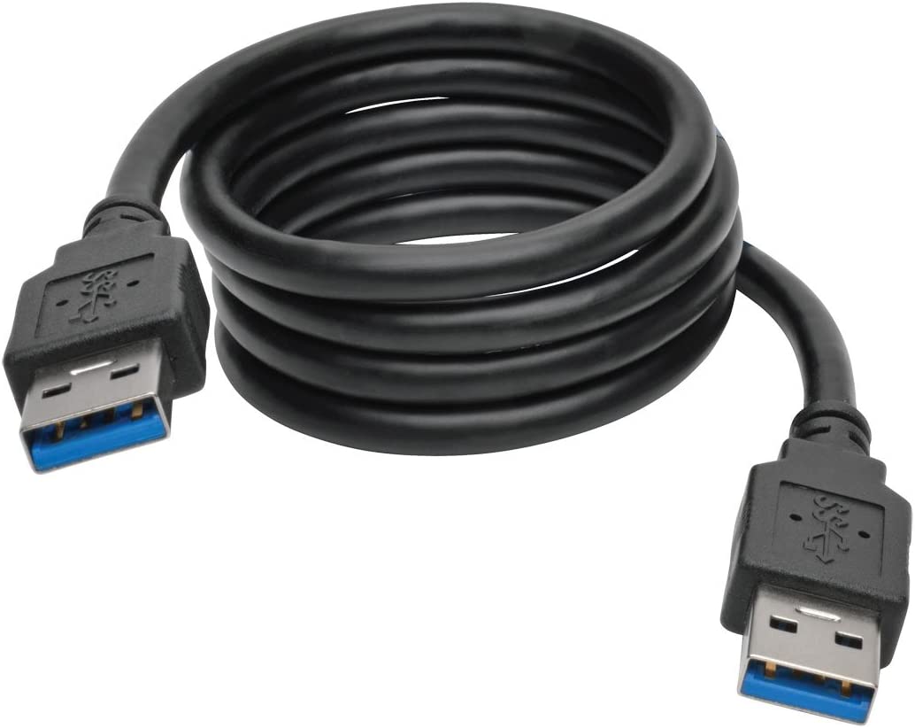 Tripp Lite 3 ft. USB 3.0 SuperSpeed (A/A) Cable (M/M), 28/24 AWG, 5 Gbps, USB Type-A to Type-A, Black (U320-003-BK)