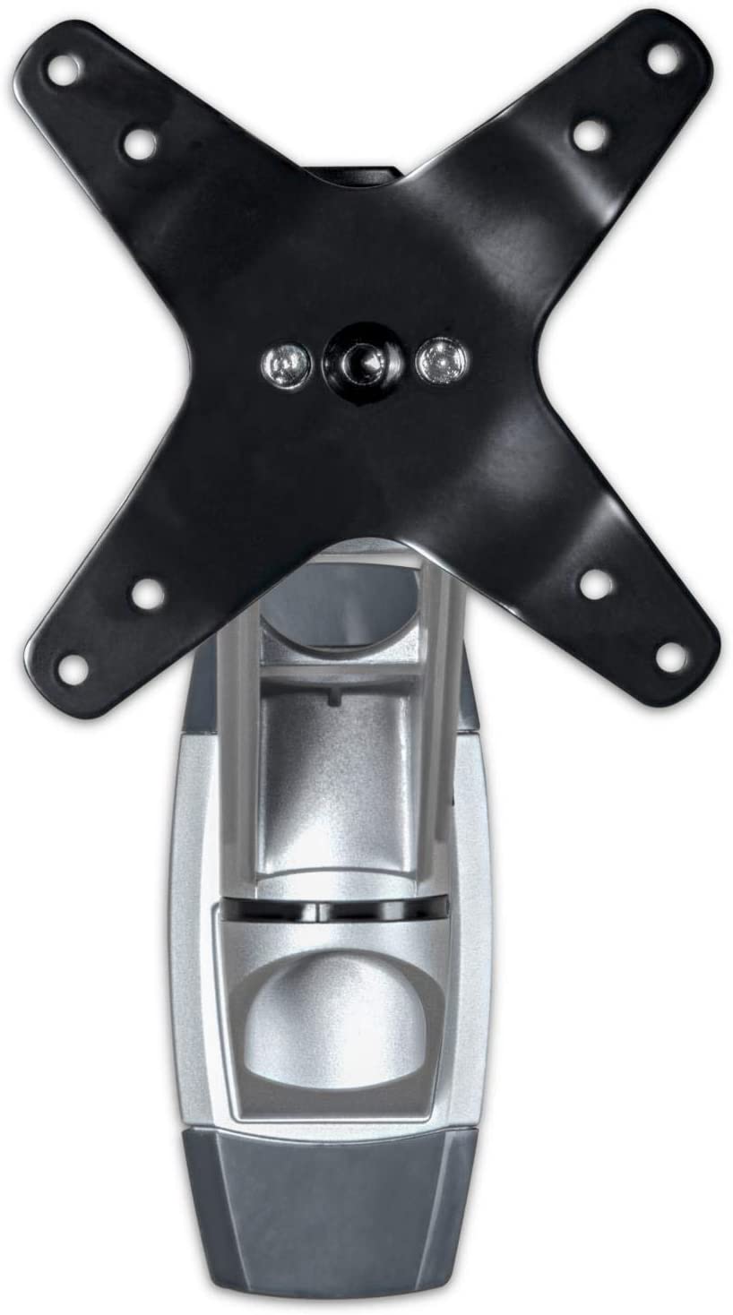 StarTech.com Wall Mount Monitor Arm - Premium - 10.2 Single Swivel - Supports Monitors 12 to 34 - VESA Monitor Wall Mount Bracket - Silver (ARMWALLDS2) Single-Swivel Silver