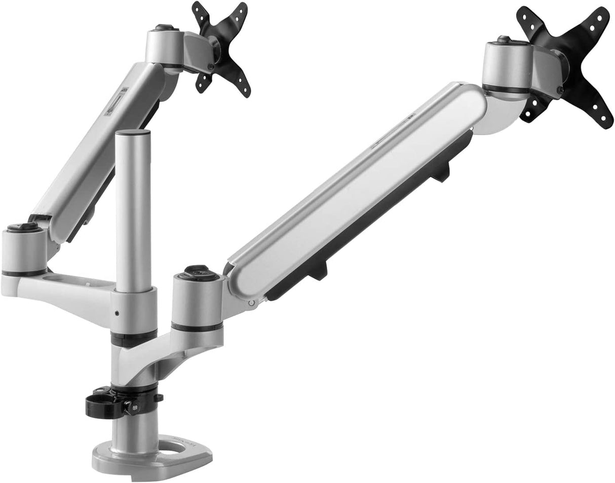 ViewSonic LCD-DMA-002 Spring-Loaded Dual Monitor Mounting Arm with Vesa Mount up to Two 27" Monitors 27-Inch Monitors