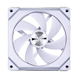 Lian Li UNI Fan SL V2 RGB Revolutionized Daisy-Chain ARGB Fan 140mm Single Pack White SL140V2-1W
