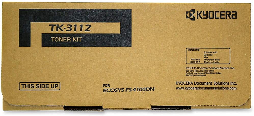 Kyocera Tk3112 Original Toner Cartridge (Black) in Retail Packaging