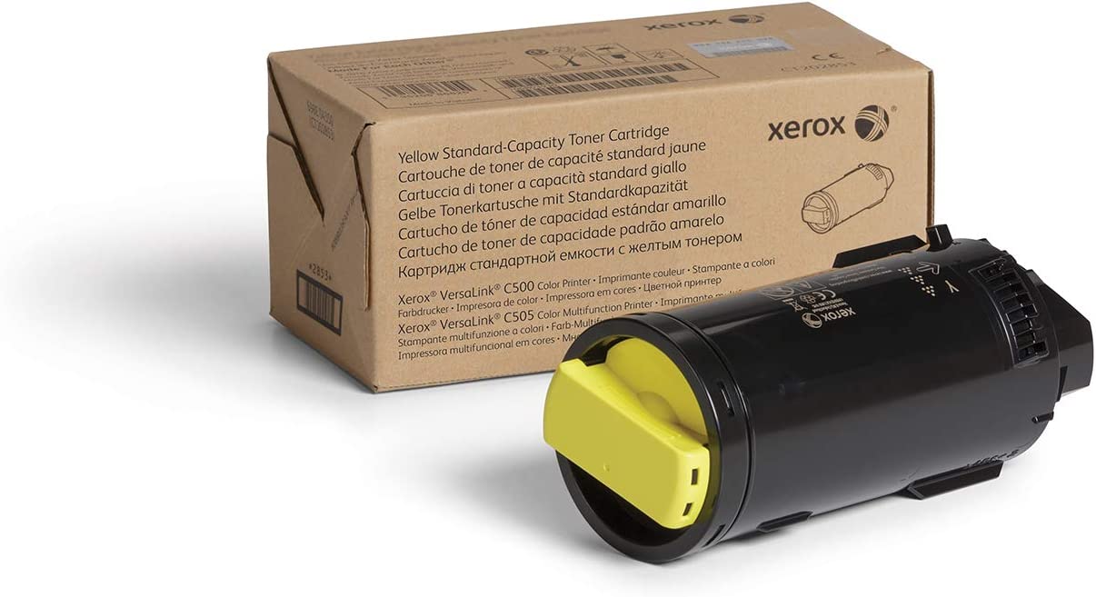 Xerox VersaLink C500/ C505 Yellow Standard Capacity Toner Cartridge (2,400 Pages) - 106R03861
