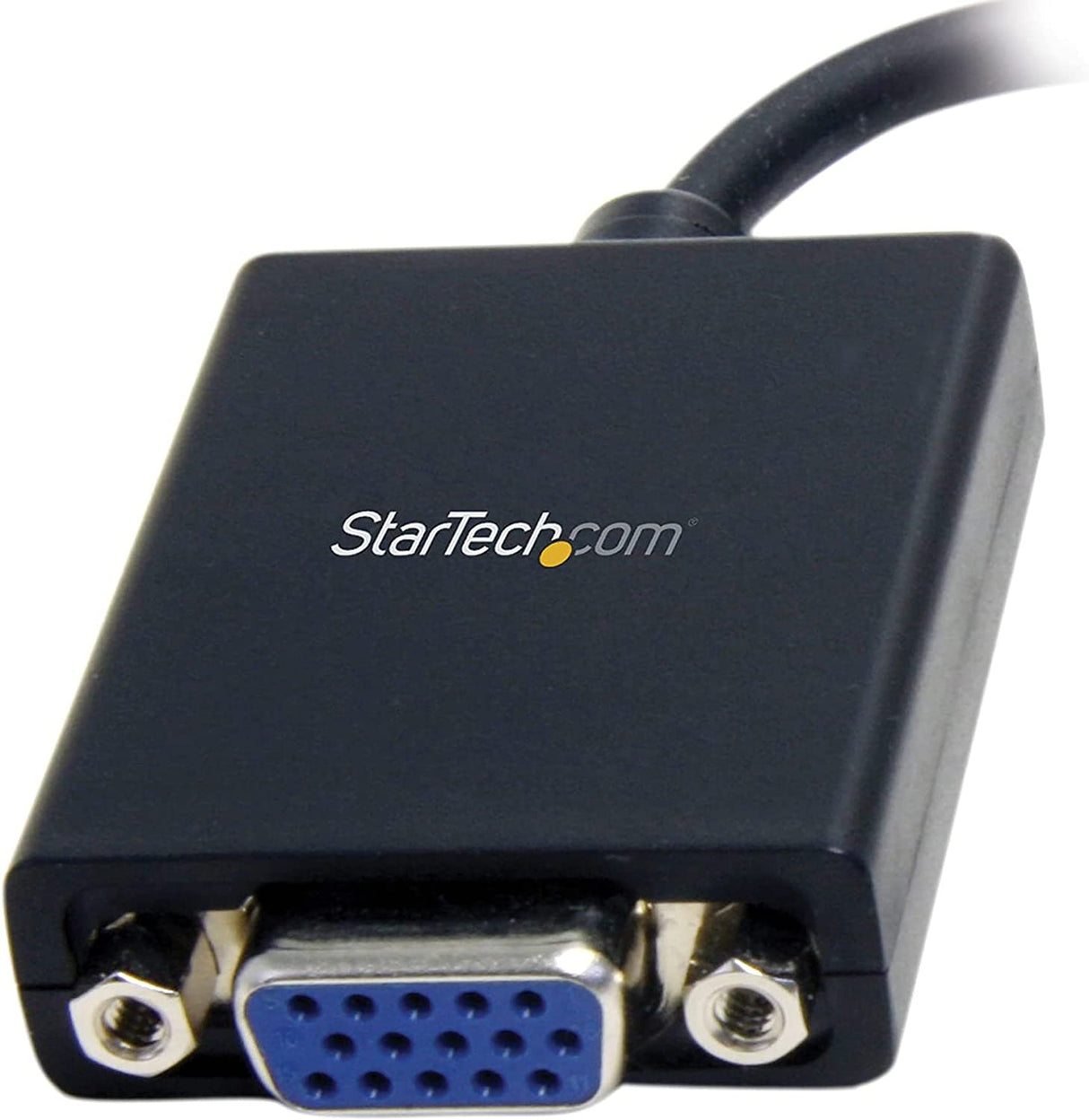 StarTech.com Mini DisplayPort to VGA Adapter - Active Mini DP to VGA Converter - 1080p Video - VESA Certified - mDP or Thunderbolt 1/2 Mac/PC to VGA Monitor/Display - mDP 1.2 to VGA Dongle (MDP2VGA)