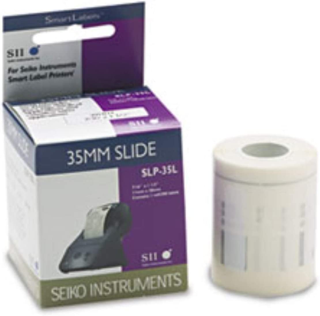 Seiko instruments SEIKO 35MM SLIDE LABELS WHITE. 7/16 IN