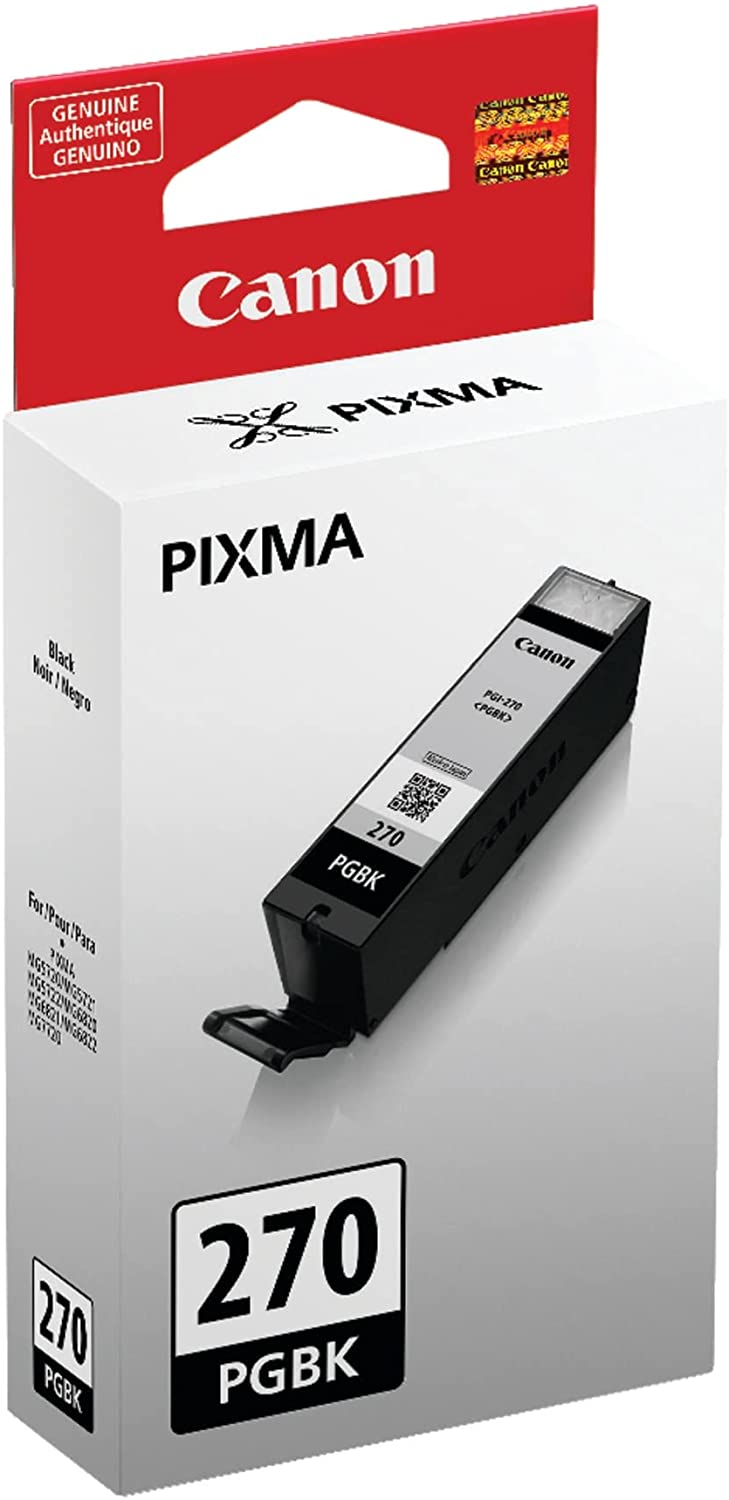 Canon PGI-270 Black Ink Tank (0373C001) Black Standard Ink Ink