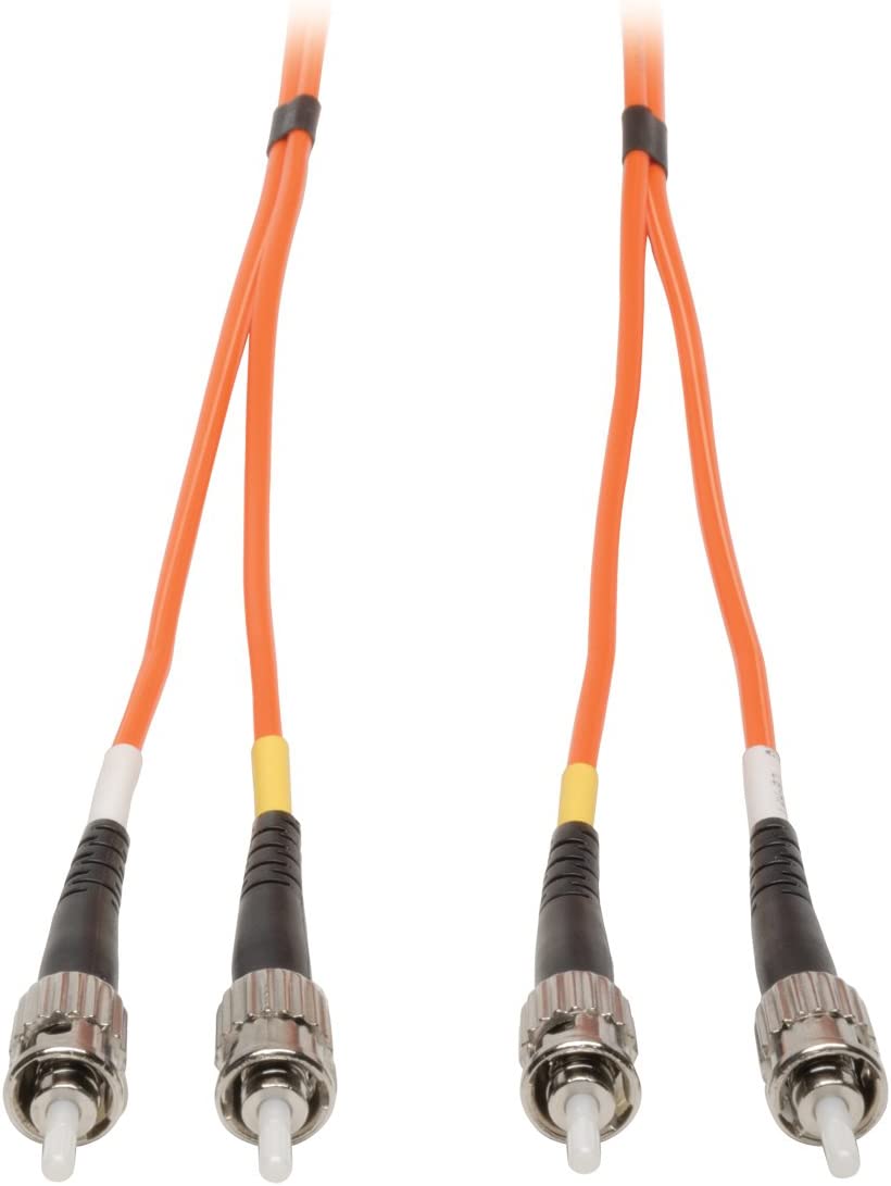 Tripp Lite Duplex Multimode 62.5/125 Fiber Patch Cable (ST/ST), 3M (10-ft.)(N302-010) 3 meters