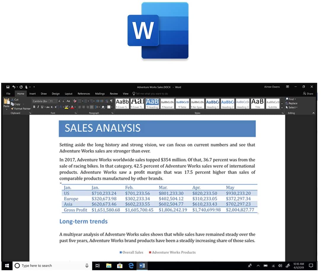 Microsoft Office 2019 Home & Student - Box Pack - 1 PC/Mac