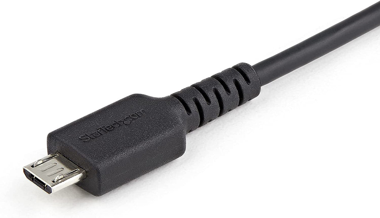 StarTech.com 3ft (1m) Secure Charging Cable USB-A to Micro USB Data Blocker Charge-Only Cable Power-Only Charger Cable for Phone/Tablet Data Blocking USB Protector Adapter Cable (USBSCHAU1M) USB to Micro USB