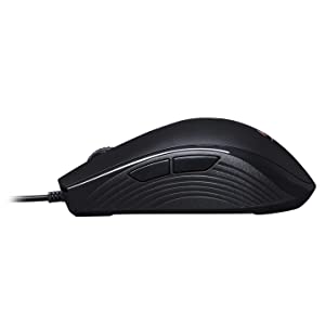 HyperX Pulsefire Core - RGB Gaming Mouse, Software Controlled RGB Light Effects & Macro Customization, Pixart 3327 Sensor up to 6,200DPI, 7 Programmable Buttons, Mouse Weight 87g Black Wired Pulsefire Core Mouse
