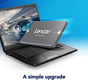 Lexar NS100 256GB 2.5” SATA III Internal SSD, Solid State Drive, Up To 520MB/s Read (LNS100-256RBNA) 256GB NS100 SATA3 Solid State Drive