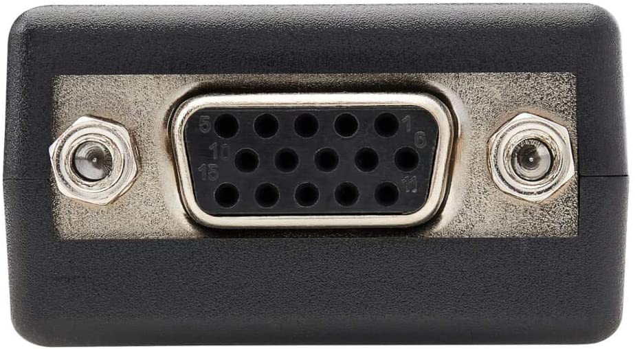 Tripp Lite DisplayPort to VGA Adapter Converter Active DP to VGA 1080p Black M/F 1ft 1' (P134-001-VGA)