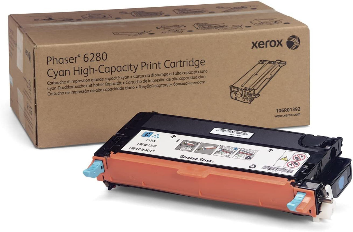 High Capacity Black Toner Cartridge For Xerox Phaser 6280