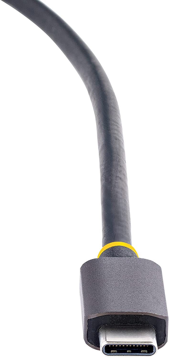 StarTech.com USB C Multiport Adapter, Dual HDMI Video, 4K 60Hz, 2Pt 5Gbps USB-A 3.1 Hub, 100W Power Delivery, GbE, SD/MicroSD, 12"/30cm Cable, Travel Dock, Laptop Docking Station (120B-USBC-MULTIPORT)