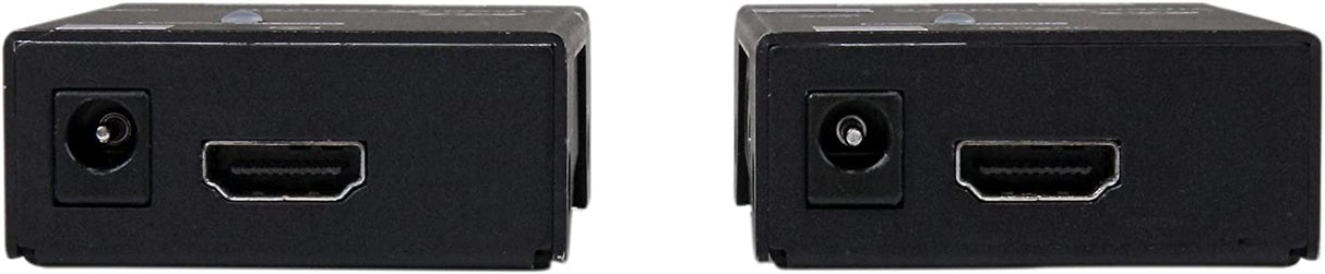 StarTech.com HDMI Over CAT5/CAT6 Extender with Power Over Cable - 165 ft (50m) HDMI Video/Audio Over Dual Ethernet Cable Extender (ST121SHD50),Black