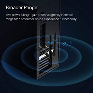 TP-Link WiFi 6 AX3000 PCIe WiFi Card for PC with Heat Sink (Archer TX50E), Bluetooth 5.0, 802.11AX Dual Band Wireless Adapter with MU-MIMO, Ultra-Low Latency, Supports Windows 11, 10 (64bit) Only
