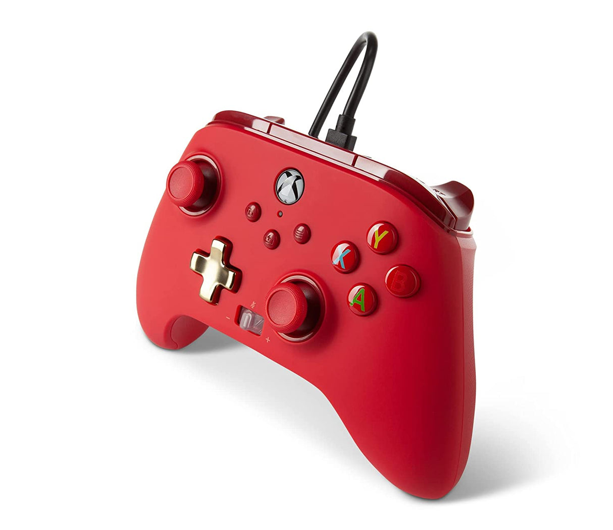 PowerA Enhanced Wired Controller for Xbox - Red, Gamepad, Wired Video Game Controller, Gaming Controller, Xbox Series X|S, Xbox One - Xbox Series X
