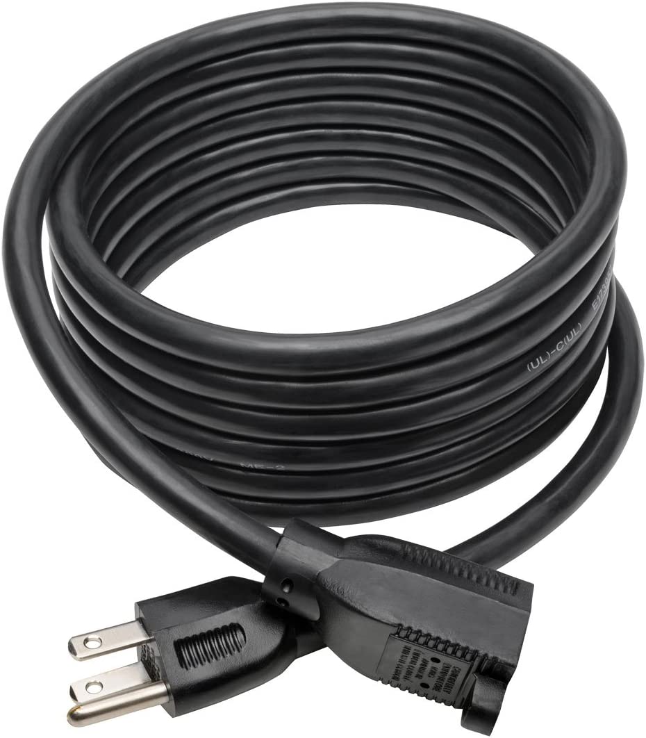 Tripp Lite Power Extension Cord, 13A, 16AWG (NEMA 5-15P to NEMA 5-15R) 10-ft.(P024-010-13A) 10 ft. Extension Cord