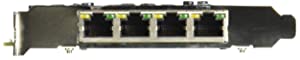 StarTech.com 4 Port Gigabit PoE (Power over Ethernet) Card - PCIe Network Card - PoE / PoE+ Up to 25W Per Port - PCIe NIC - Gigabit Ethernet Card (ST4000PEXPSE)