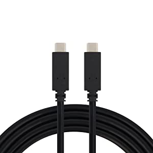 VisionTek USB-C to USB-C 3.1 Gen 2 Cable - 100W Power Delivery - 10Gbps - DP Alt Mode - 901524
