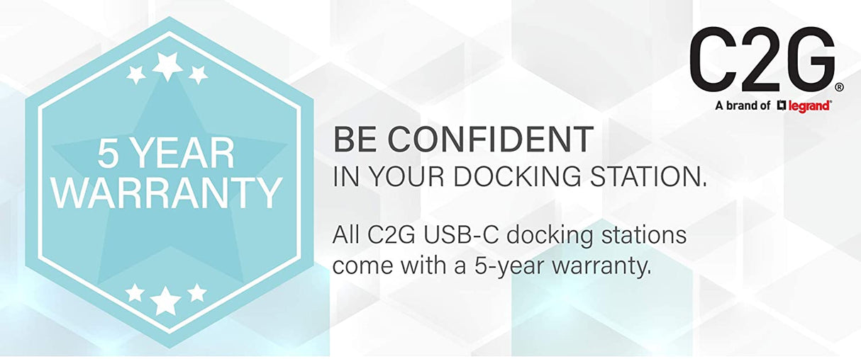 C2g/ cables to go USB-C Mini Dock with HDMI, 2X USB-A, Ethernet, SD Card Reader, and USB-C Power Delivery up to 100W - 4K 30Hz