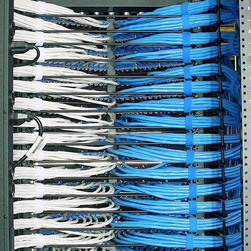 Panduit HLM-15R0 Hook and Loop Miniature Roll Cable Tie, 15-Foot Length, Black Black .33-Inch Width by 15-Foot Length