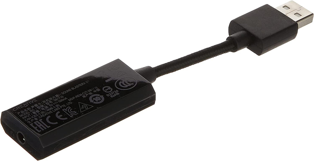 Creative Sound BlasterX G1 7.1 Portable HD Gaming USB DAC and Sound Card (70SB171000000)