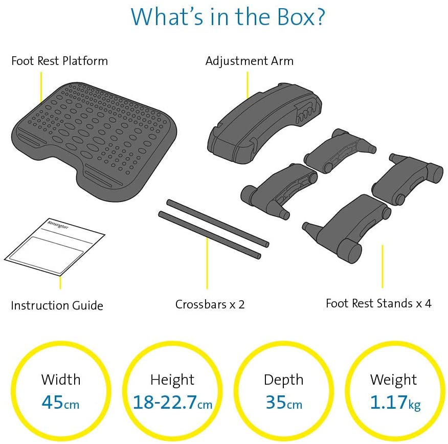 Kensington SoleMassager Rocking Footrest (K56155US) Massaging