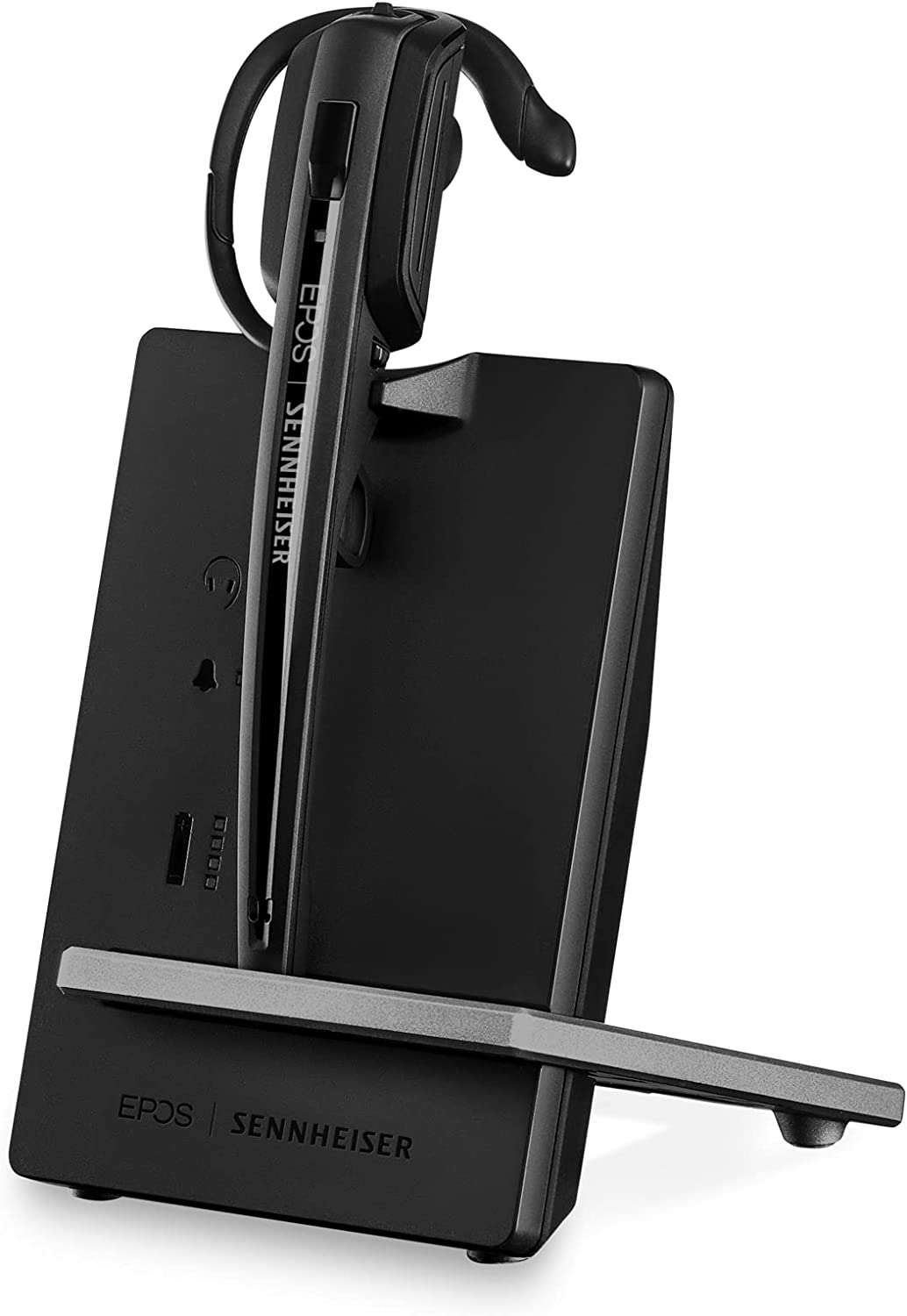 EPOS Enterprise | Sennheiser Impact D 10 USB ML II (1000999) Wireless DECT Mono Ear Convertible Headset for Direct Connection to a PC/Softphone, Black