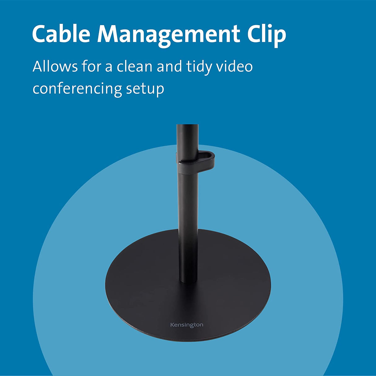 Kensington A1010 Telescoping Desk Stand for Video conferencing Microphones, webcams, and Lighting Systems (K87651WW)