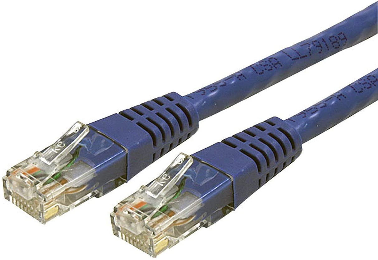 Tripp Lite Cat5e 350MHz Molded Patch Cable (RJ45 M/M) - Blue, 10-ft.(N002-010-BL) 10 feet Blue