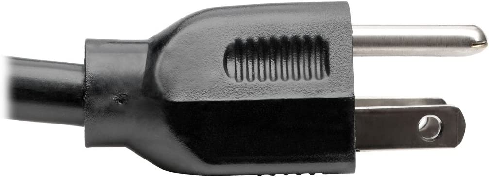 Tripp Lite Power Cord Extension Cable, Heavy Duty, 14AWG, 5-15P to 5-15R, 15A, 25' (P024-025) black 25 ft. Cord