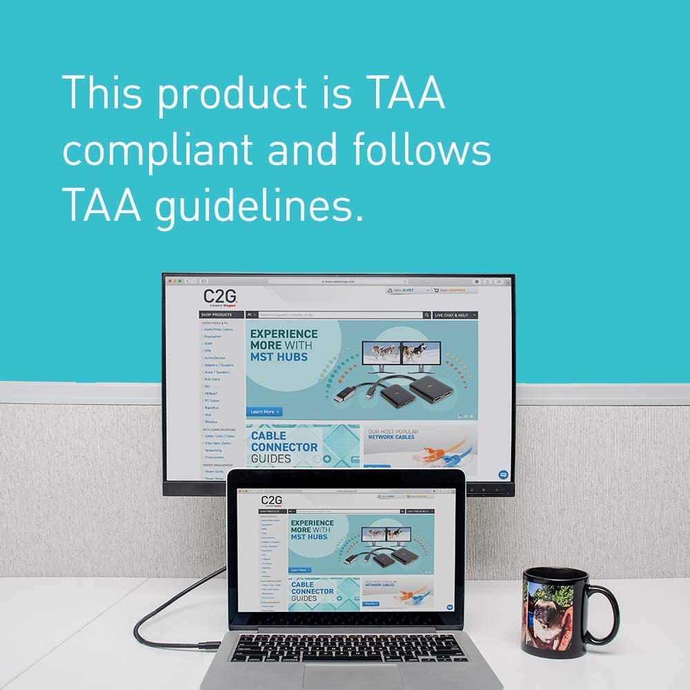 C2g/ cables to go C2G Mini Display Port Adapter, Display Port to HDMI, Male to Male, Black, 6 Feet (1.82 Meters), Cables to Go 54421 Mini DisplayPort To HDMI Cables 6 Feet Black