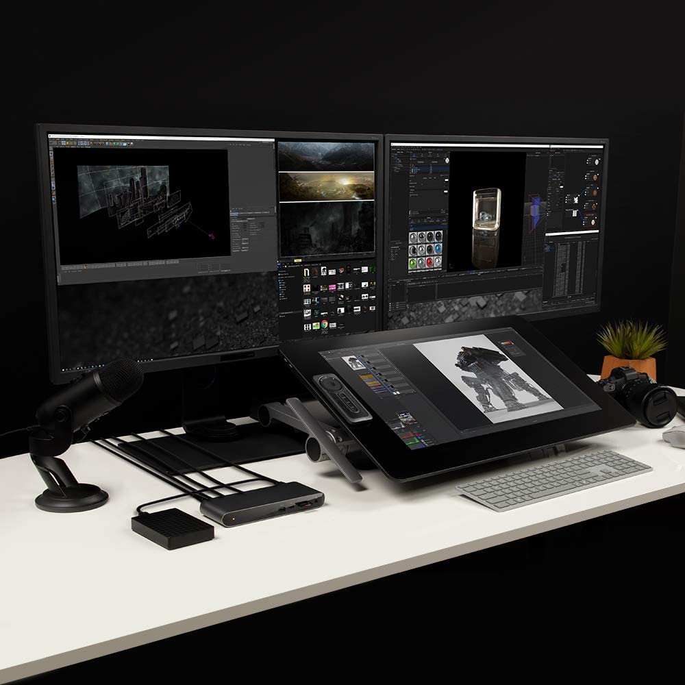 Belkin Thunderbolt 3 Dock Pro w/ 2.6ft Thunderbolt 3 Cable (Thunderbolt Dock for MacOS and Windows) Dual 4K @60Hz, 40Gbps Transfer Speeds, 85W Upstream Charging Thunderbolt Pro Cable