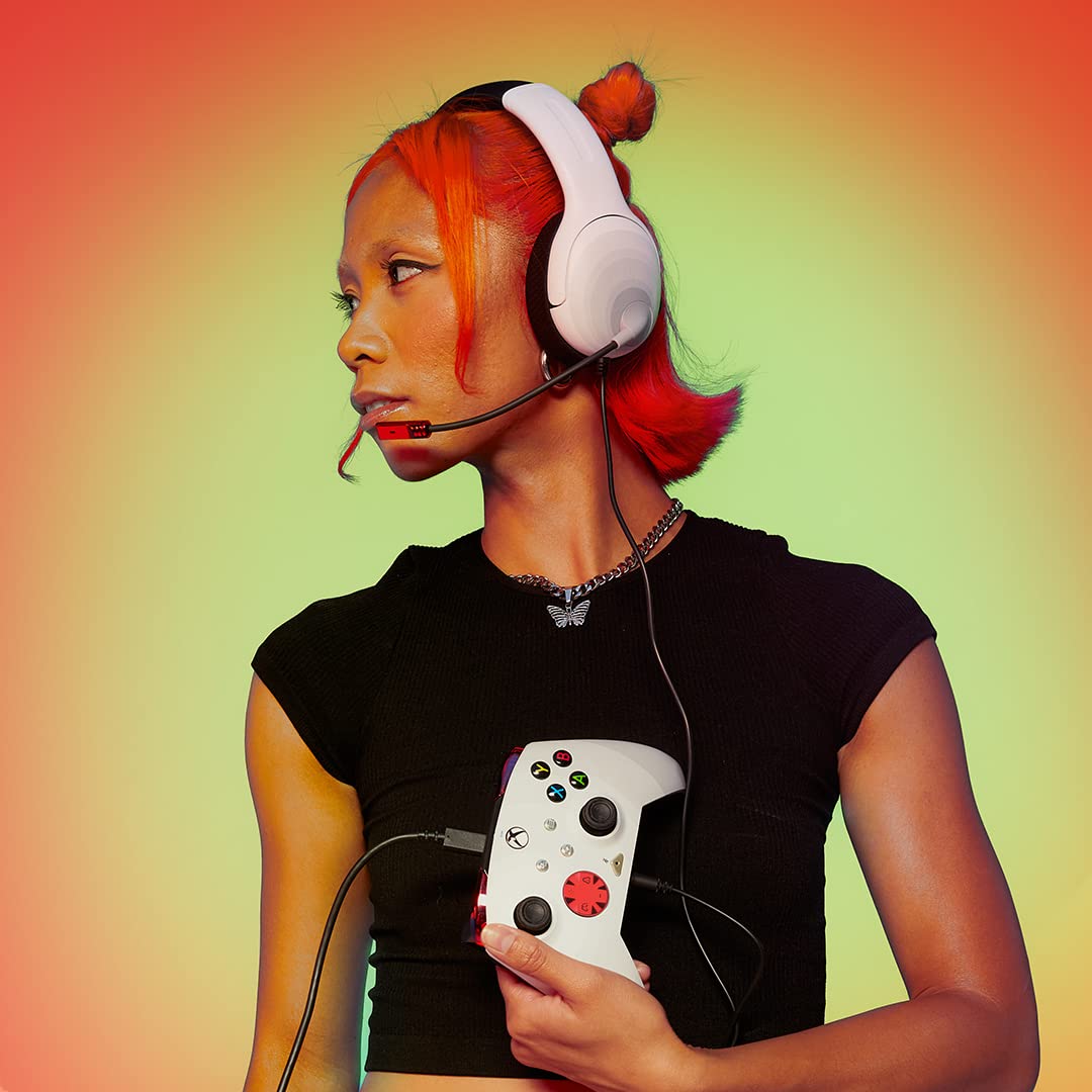 PDP REMATCH Advanced Wired Controller for Xbox Series X|S, Xbox One, Windows 10/11 - Radial White