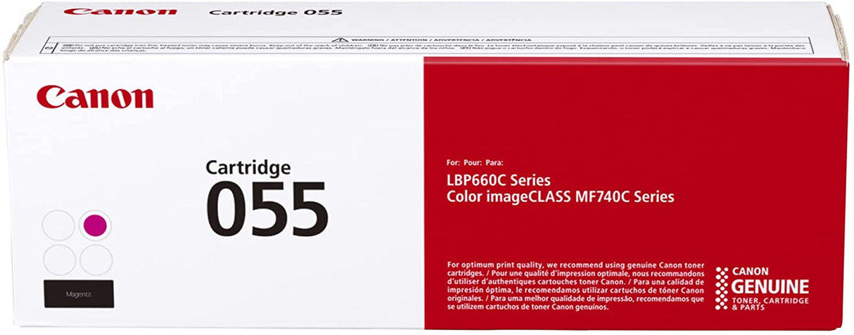 Canon® 055 Magenta Toner Cartridge, 3014C001 Magenta Standard